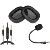 Almohadillas + Cable + Mic Para Logitech G Pro / G Pro X