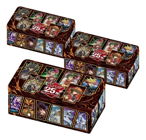 Dueling Heroes 25th Anniversary Tin 2023 X3 Ing O Esp Yugioh