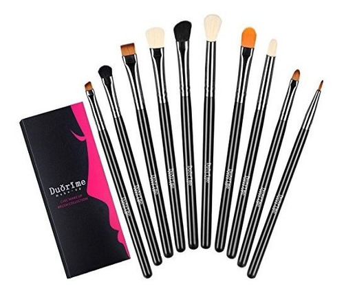 Duorime Silky 10pcs Eyeshadow Makeup Brush Set Kit De Pincel