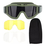 Goggle Militar Táctico Lentes Gotcha Policia Careta Gafas