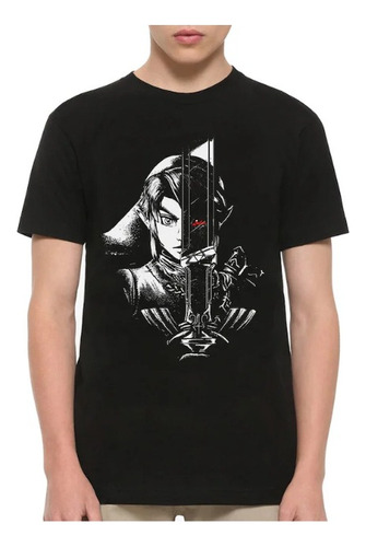 Polera Unisex Zelda Legend Espada Ojo Algodon Estampado