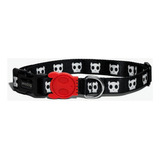 Collar Para Perro Estampado Zeedog S M G Color Skull