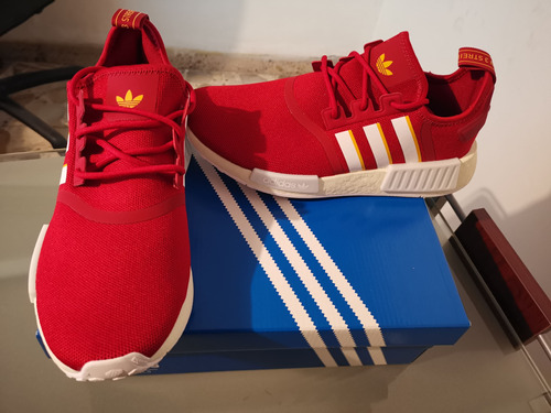 Tenis adidas Nmd R1 Rojos Hombre 26.5mx Originales