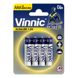 Pilas Aaa Alcalinas Vinnic Pack X 24 Unidades Bp4