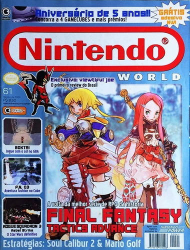 Nintendo World Nº 113 - Detonado Final Fantasy Tactics A2