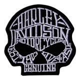Harley Davinson Aplique Chaleco Motor Parche Tela Motero 