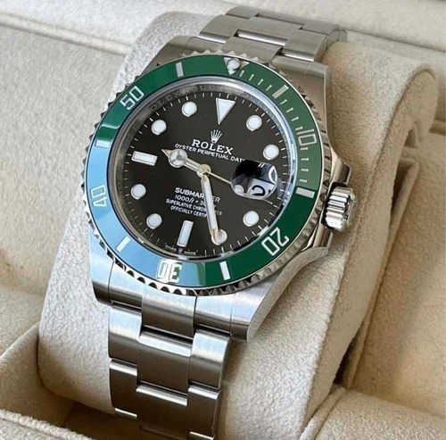 Relogio Masculino Submariner Base Eta 3035 Prova Dágua