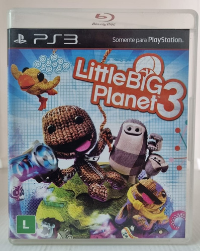 Little Big Planet 3 Ps3 Midia Fisica Seminovo