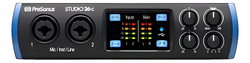 Interface De Áudio 26c Presonus Studio  Original