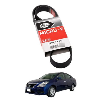 Banda Accesorios Alternador Nissan Versa March Note Con Aire | Envío gratis