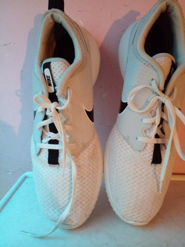 Tenis Nike Roshe Golf White Black 13 Usa 31 Mex 31 Cm