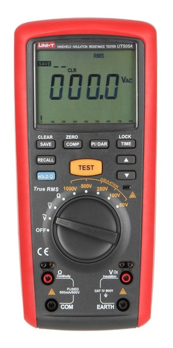 Multímetro Tester Resistencia De Aislamiento Uni-t Ut505a