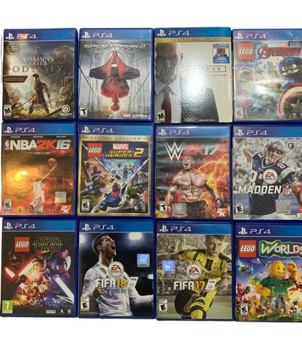 Videojuegos Ps4 - Titulos Varios - Usados