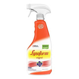 Desinfetante Lysoform Bruto Original Aparelho Spray 500 Ml L