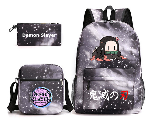 Juego De Bolsos De Hombro Nezuko De Demon Slayer, Kit De Mat