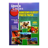 Papel Fotográfico Adhesivo Brillante X 25 Hojas 