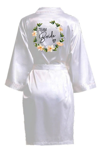 Batas Para Novias Pijamas Dama Satin Camisón