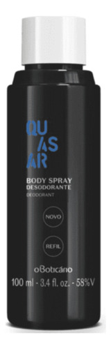 Refil  Body Spray Quasar 100ml