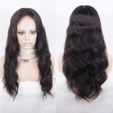 Promoçao Lace Front 13x4 Cabelo Humano 65cm Levemente Ond