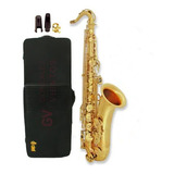 Saxo Tenor Clef Cst150 Dorado + Accesorios