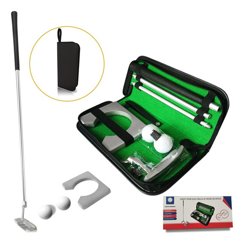 Putter De Palos De Práctica De Golf Con Bolas Y Bolsa