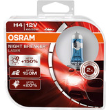 Focos H4 Osram Night Breaker Unlimited Germany 110% Mas Luz