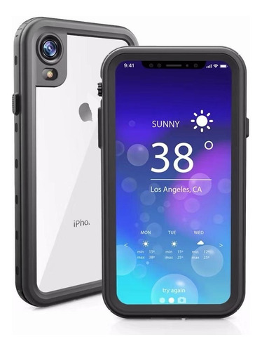 Capa Case A Prova D Água iPhone XR Waterproof Anti-quedas