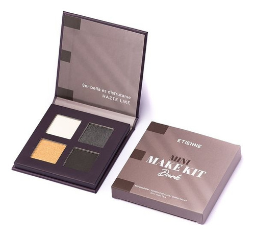 Etienne Sombra 4 Colores Mini Make Kit Dark 7.5gr