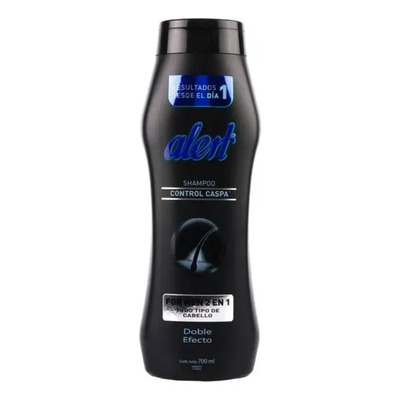Shampoo Control Caspa Para Hombre 2 En 1 Con 700ml Alert | MercadoLibre