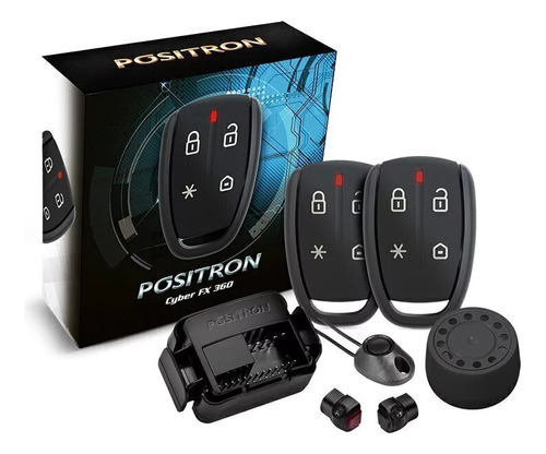 Alarma Para Auto Pst Positron Cyber Fx360 Con Volumetricos