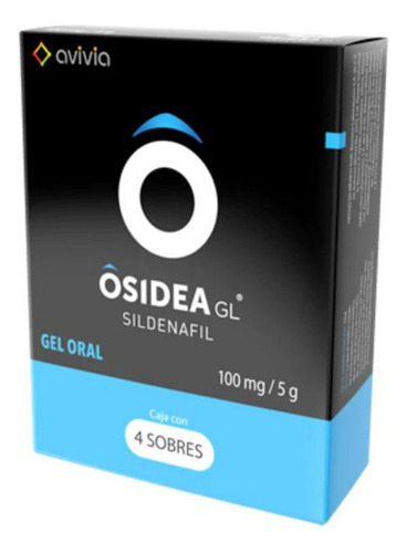 Sildenafil Gel Oral Osidea Gl Caja Con 4 Sobres 100 Mg/5g 