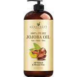 Aceite De Jojoba-16 Onzas Liquidas-100% Puro Y Natural