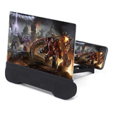 Pantalla Lupa 6d C/parlante Bluetooth Portátil Sonido Sm-k9