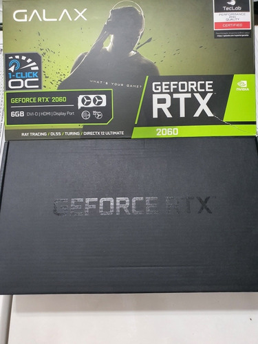 Placa Rtx 2060 Nvidia Galax Geforce Rtx 20 Series C/garantia