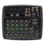 Mesa P/ Transmissão De Radio Mixer Custom Bt Sound Cmx 6c