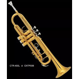 Trompeta Doble Poste Laqueada Century Tipo Bach Cntp006