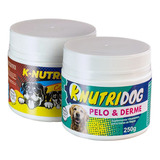 Suplemento Pra Cachorro K-nutridog Completo + 1 Pelo E Derme