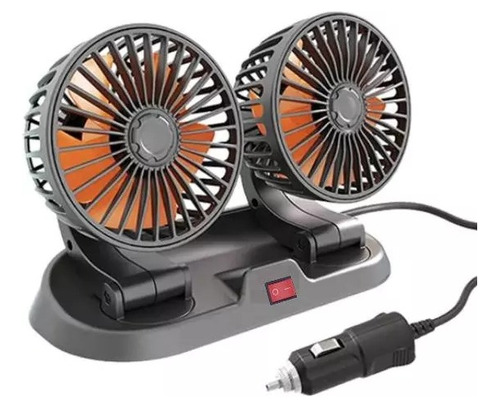 Ventilador Para Auto Doble Camioneta Camión Bus 12v 24v