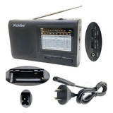 Radio Analógica Kchibo Dual 220v 9 Bandas Am / Fm, Oferta Ya