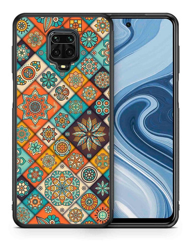 Funda Xiaomi Redmi Mosaicos Marroquíes Tpu Uso Rudo