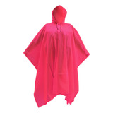 Impermeable Tipo Manga Olm Con Capucha Colores Neon