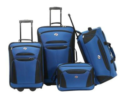 Juego 4 Maletas American T. Samsonite Set De Viaje At Tour