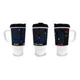 Jarro Termico Arcade Pac Man Taza Vaso