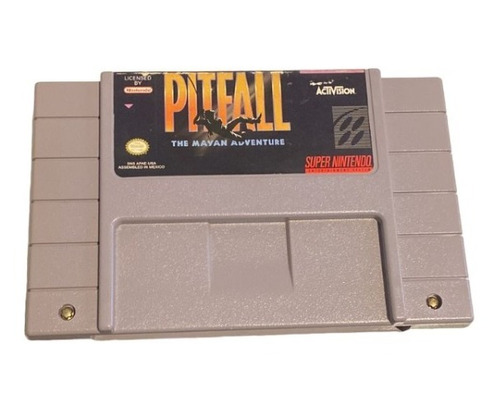 Videojuego Pitfall Para Super Nintendo Usado Snes Pit Fall