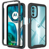 Funda Negra Para Motorola Moto G52 4g / Moto G82 5g 