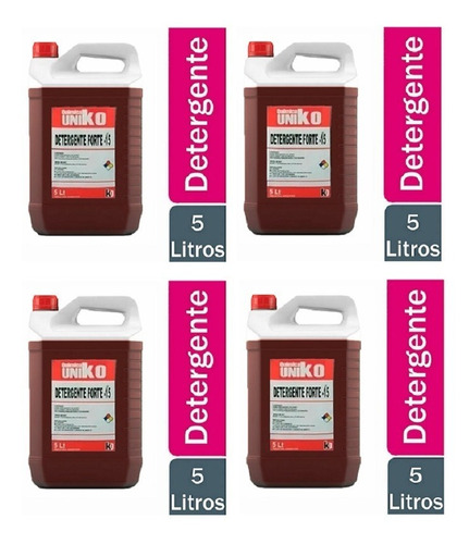 Detergente Ultra   (forte-15) 4 X 5 Lt