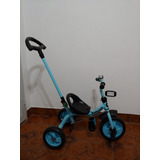 Triciclo Infantil Reforzado Rainbow Manija Direccion Timbre