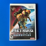 Metroid Prime Corruption Wii Nintendo Original