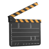 Scene Clapper Director Cut Tv Stick, Película Negra De Tabli