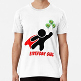 Remera Cumpleaños Chica Superhéroe Cabo Rojo Globos Sudadera